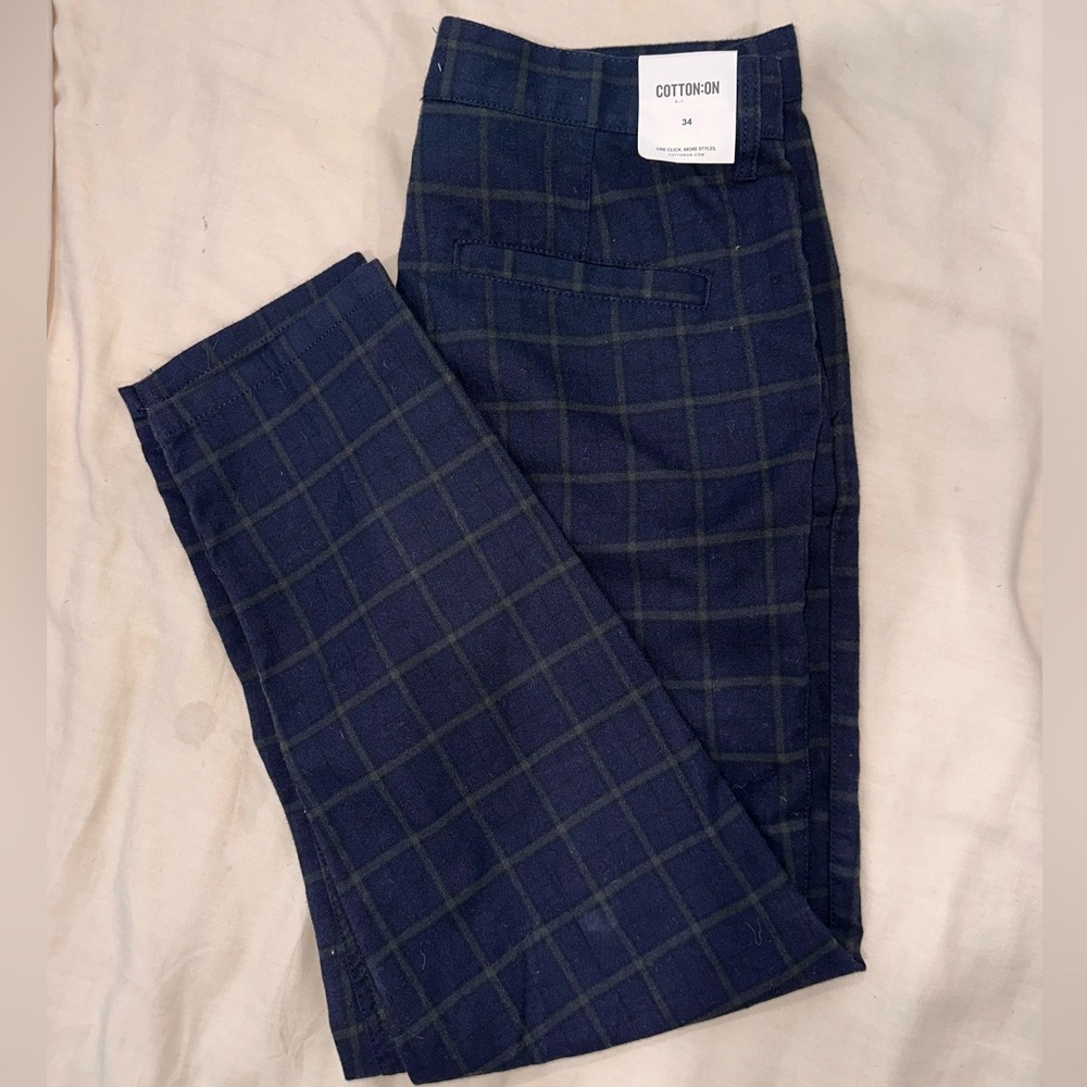 Cotton On Plaid Pants